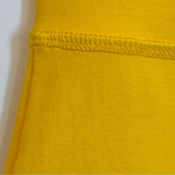 Bebe Yellow Knit Midi Pencil Skirt Size XS NWOT - Picture 8 of 16